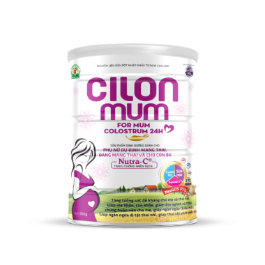 Cilonmum For Mum Colostrum 24H - Sữa dinh dưỡng cho phụ nữ mang thai và cho con bú (Lon 900g)