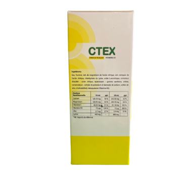 Siro bổ sung Canxi và Vitamin D3 KenPharma CTEX (Chai 125ml)
