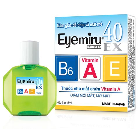 Nhỏ mắt EYEMIRU 40 EX (Chai 15ml)