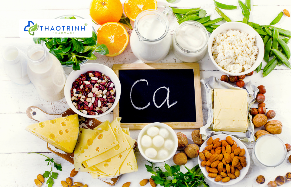 Bổ sung canxi cho phụ nữ bằng thực phẩm giàu canxi