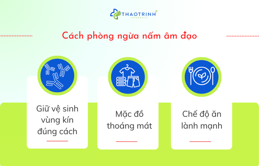 Cách phòng ngừa nấm âm đạo
