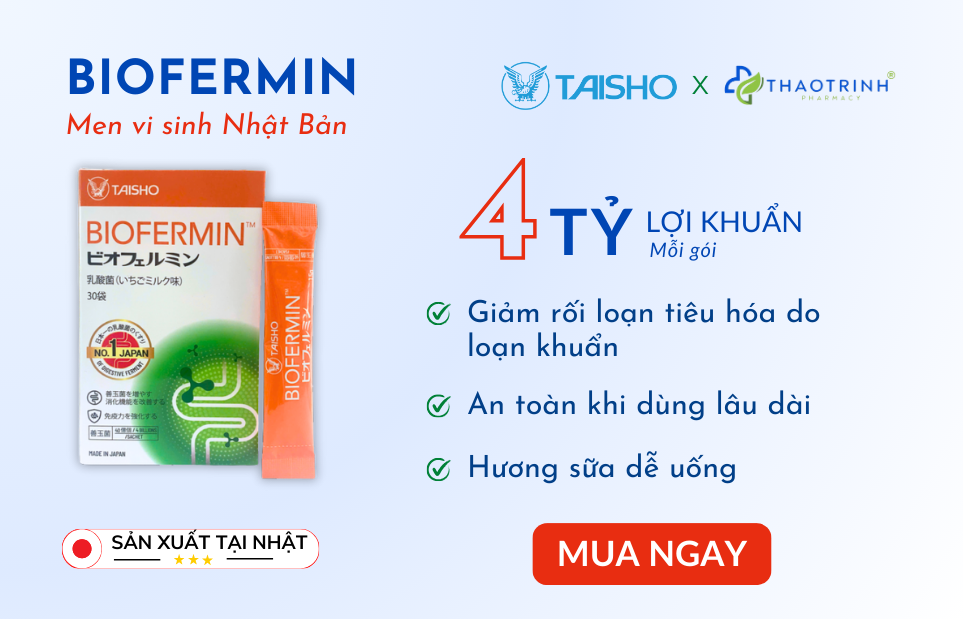 Điểm nổi bật men vi sinh Biofermin-1