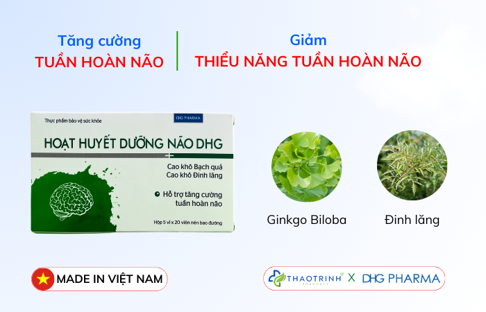 Hoạt huyết dưỡng não DHG