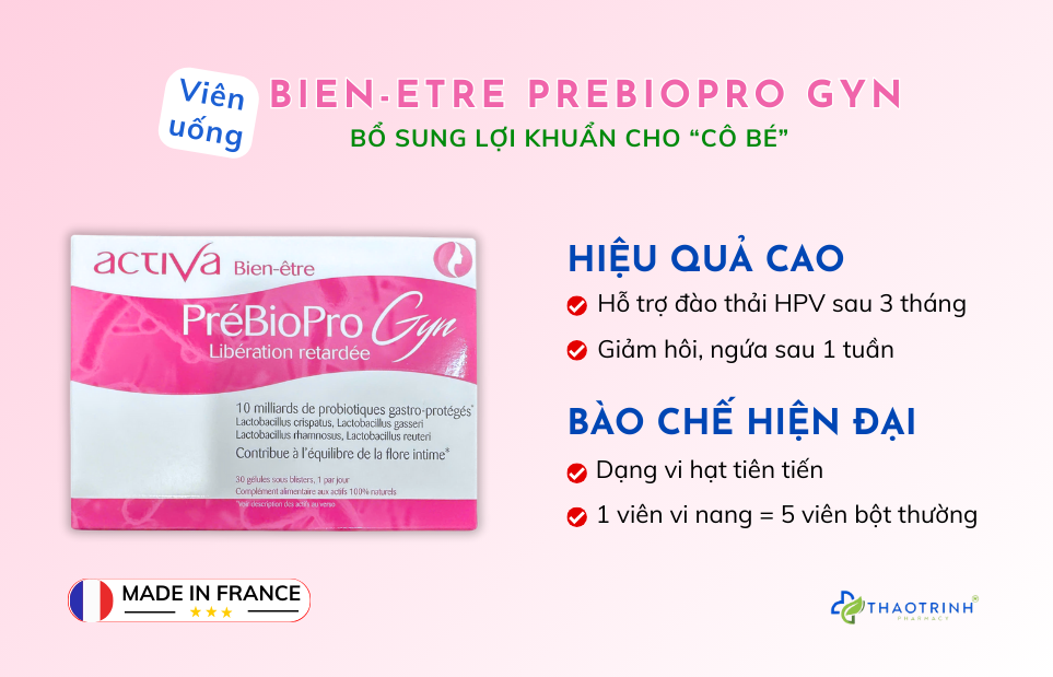 Men vi sinh phụ khoa Bien-etre PreBioPro Gyn-1