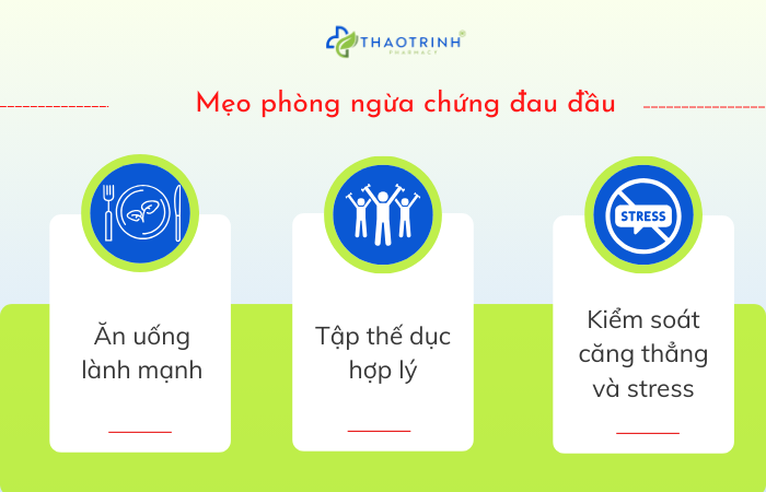 Mẹo phòng ngừa chứng đau đầu