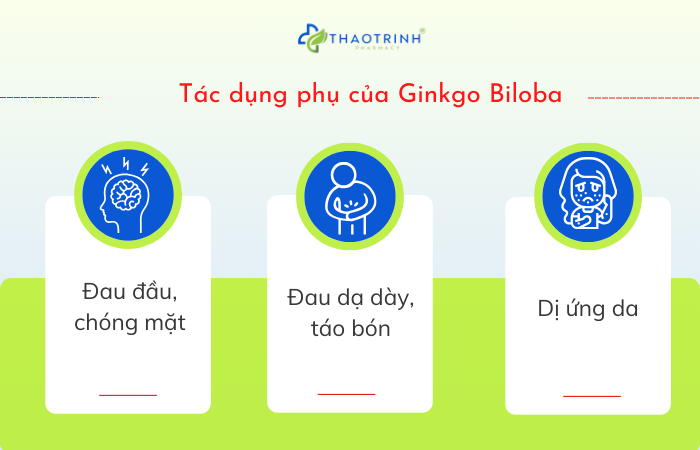 Tác dụng phụ của Ginkgo Biloba