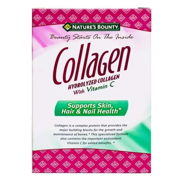 Viên uống đẹp da natures bounty collagen hydrolyzed