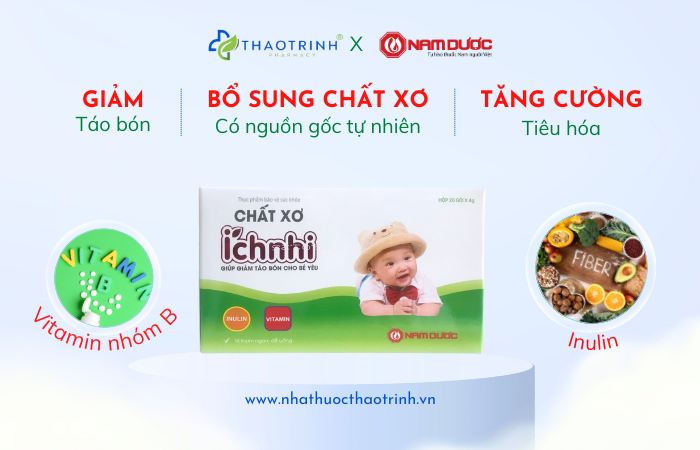 Công dụng Chất xơ Ích Nhi