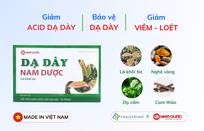 Công dụng Dạ Dày Nam Dược