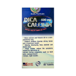 DICA CALCIUM 500mg - Thực phẩm bảo vệ sức khỏe bổ sung canxi và vitamin D3 (Hộp 60 viên)