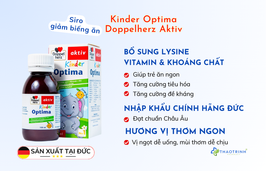 Điểm nổi bật Kinder Optima Doppelherz Aktiv