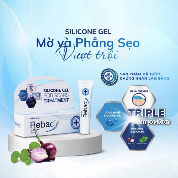 Kem trị sẹo Rebac Silicone Gel 11-1