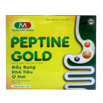 Dung dịch Peptine Gold Đại Đức Mạnh - hỗ trợ giảm đầy bụng, khó tiêu, ợ hơi (Hộp 20 ống)