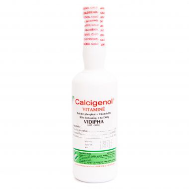 Calcigenol – Hỗn dịch uống bổ sung canxi