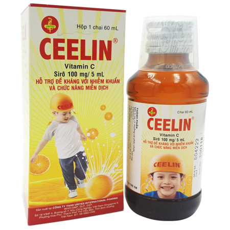 Siro tăng đề kháng CEELIN (60ml)