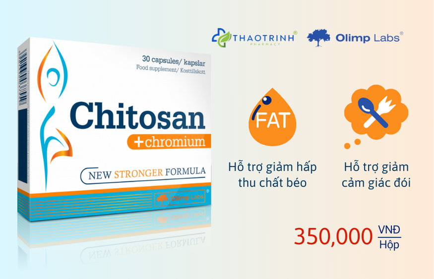 Công dụng Chitosan + Chromium