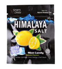 Kẹo HIMALAYA SALT MINT Hương chanh ( Hộp 12 gói )
