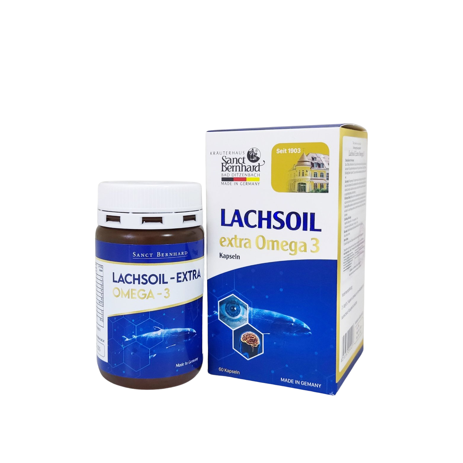 Lachsoil-extra Omega-3 (Hộp 60 viên)