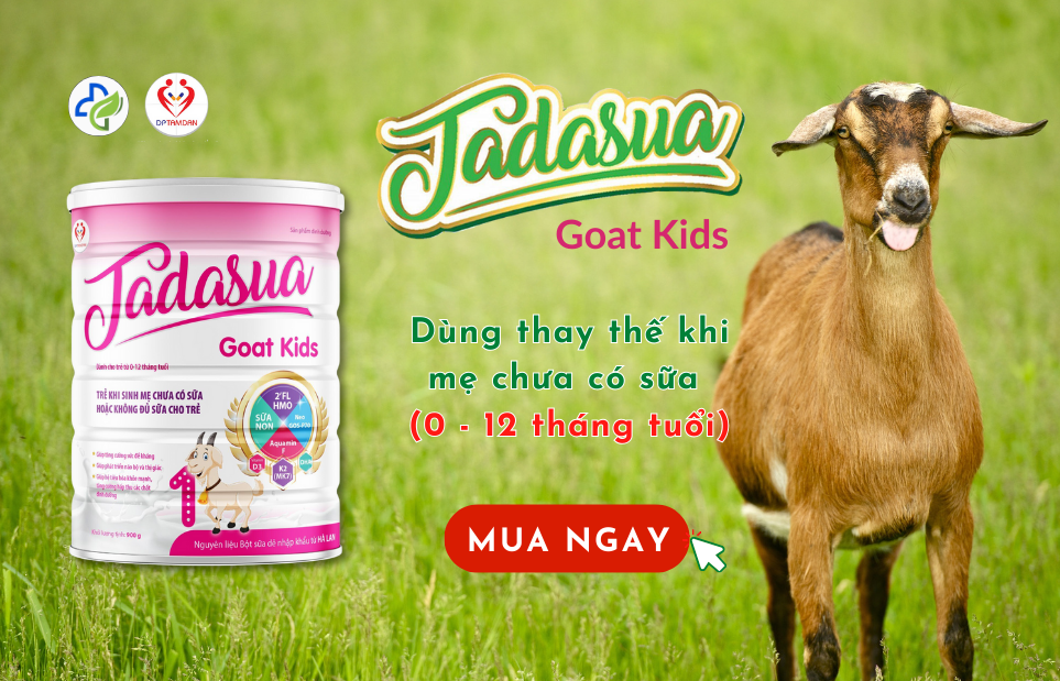 Sữa dê Tadasua Goat Kids