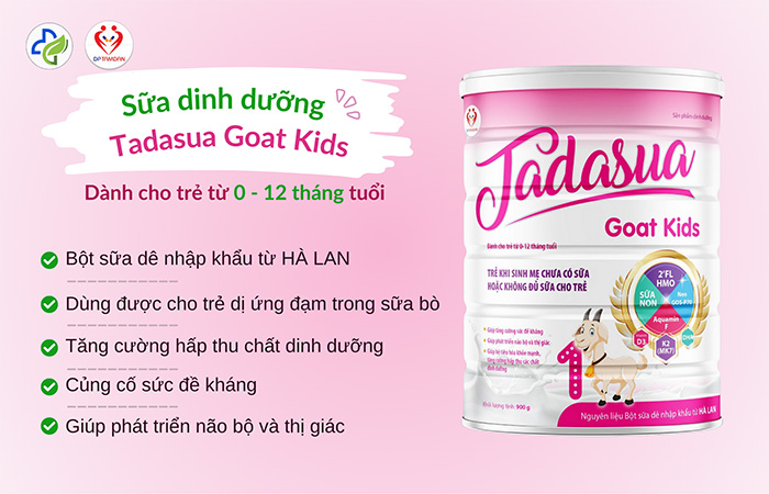 Tadasua Goat Kids - Sữa dinh dưỡng cho bé khỏe mạnh