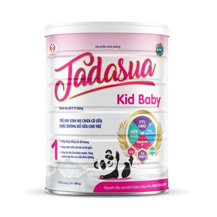Tadasua Kid Baby - Sữa dinh dưỡng cho trẻ sơ sinh (Lon 900g)