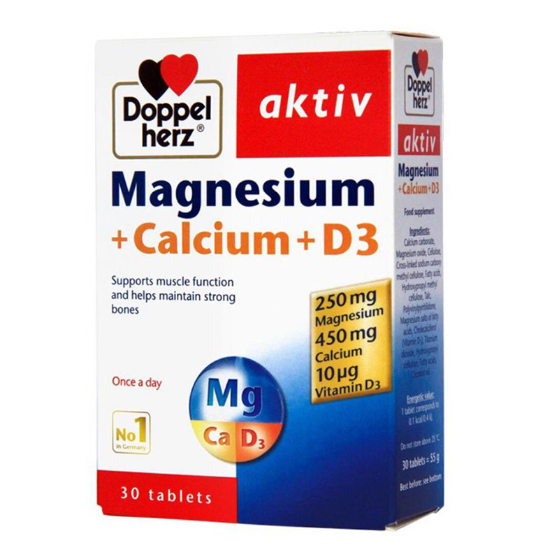  DOPPER HERZ MAGNESIUM + CALCIUM + D3
